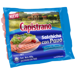 Salchicha con Pavo 400g