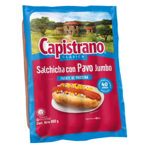 Salchicha con Pavo Jumbo 800g