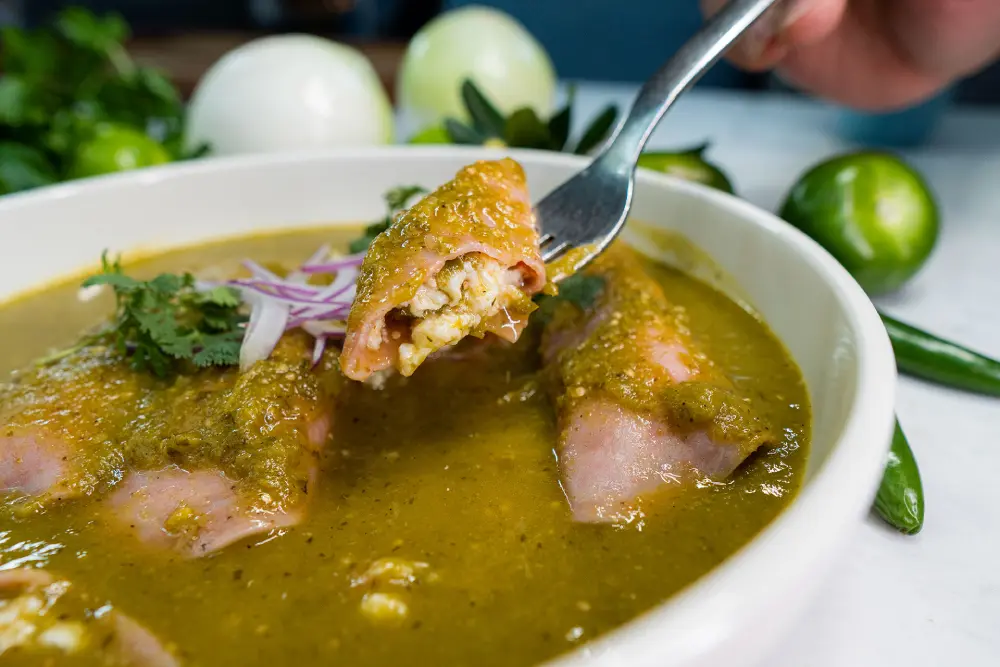 Enchiladas Mexicanas de Pechuga de Pavo